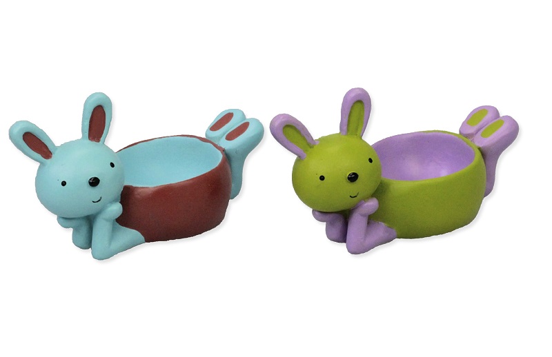 Eierbecher Hase – lustige Häschen Tischdekoration – handbemalt