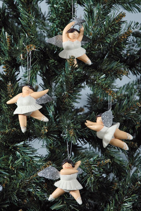 Engel Betty Hänger – Baumschmuck Ballerina – Glitter Engel – Bild 7