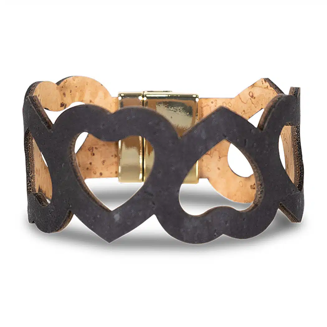 Armband «Big Hearty» schwarz