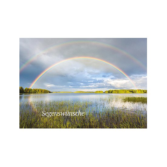 Segenswunsch mini Doppelkarte – Klappkärtchen Segenswünsche – mit Bibelzitat