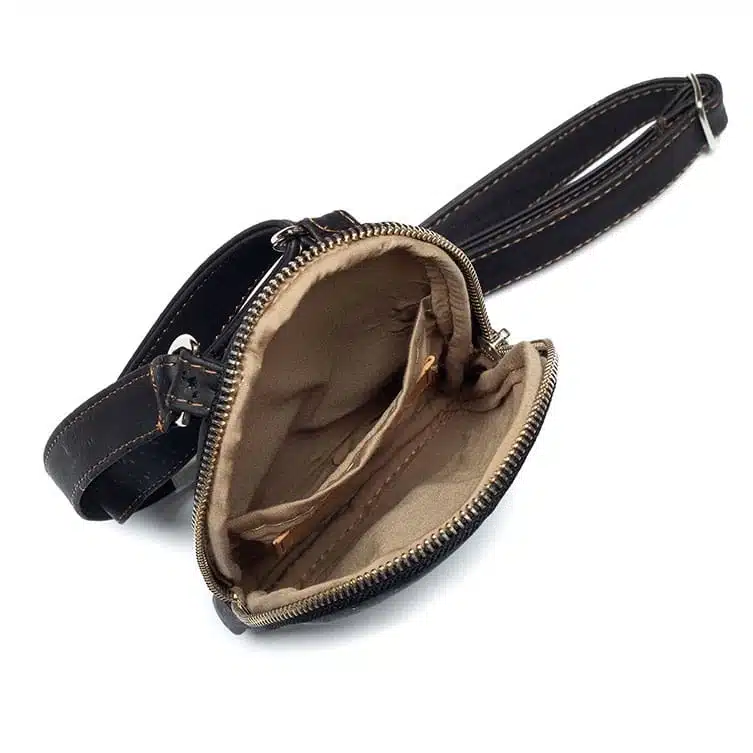 Schultertasche «Nice» schwarz – Bild 4