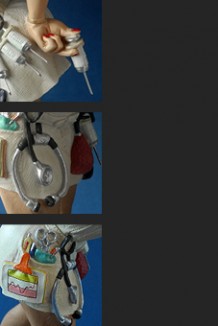 Parastone Skulptur Krankenschwester – Profisti Figur Arzthelferin – Nurse – Infirmerie – Verpfleegste – Bild 3