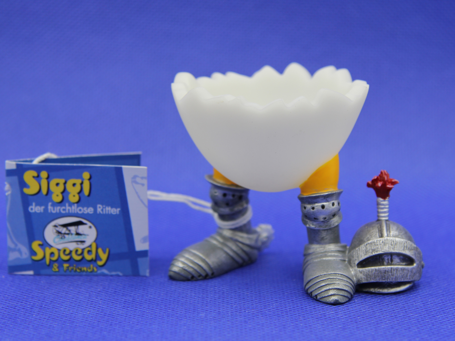 Speedy & Friends Eierbecher Siggi der furchtlose Ritter -Rarität- – Bild 2