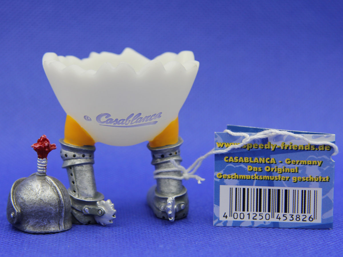 Speedy & Friends Eierbecher Siggi der furchtlose Ritter -Rarität- – Bild 3