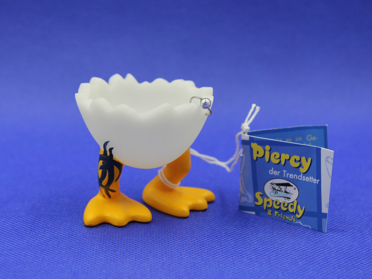 Speedy & Friends Eierbecher Piercy der Trendsetter -Rarität- – Bild 2