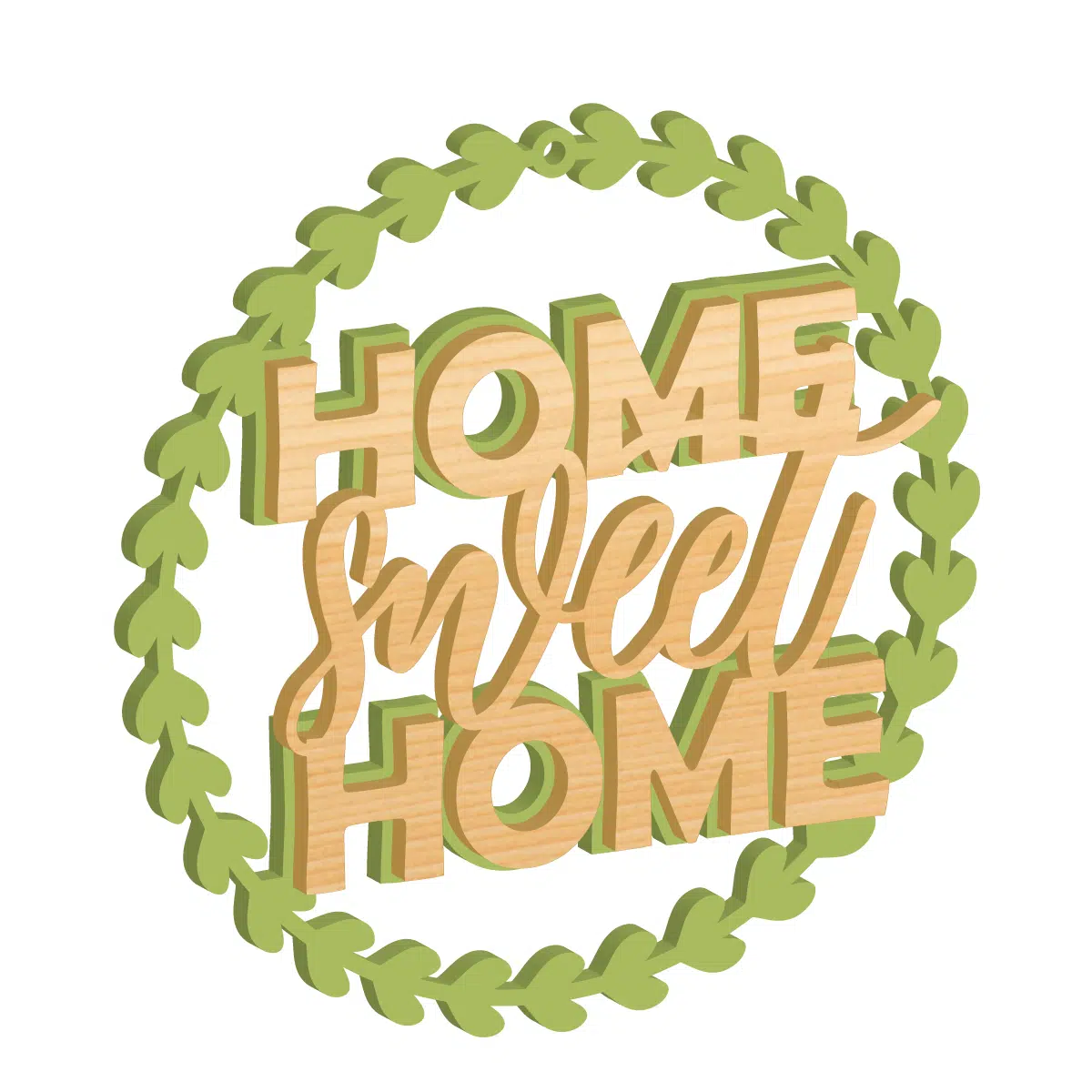 Aufhänger HOME SWEET HOME