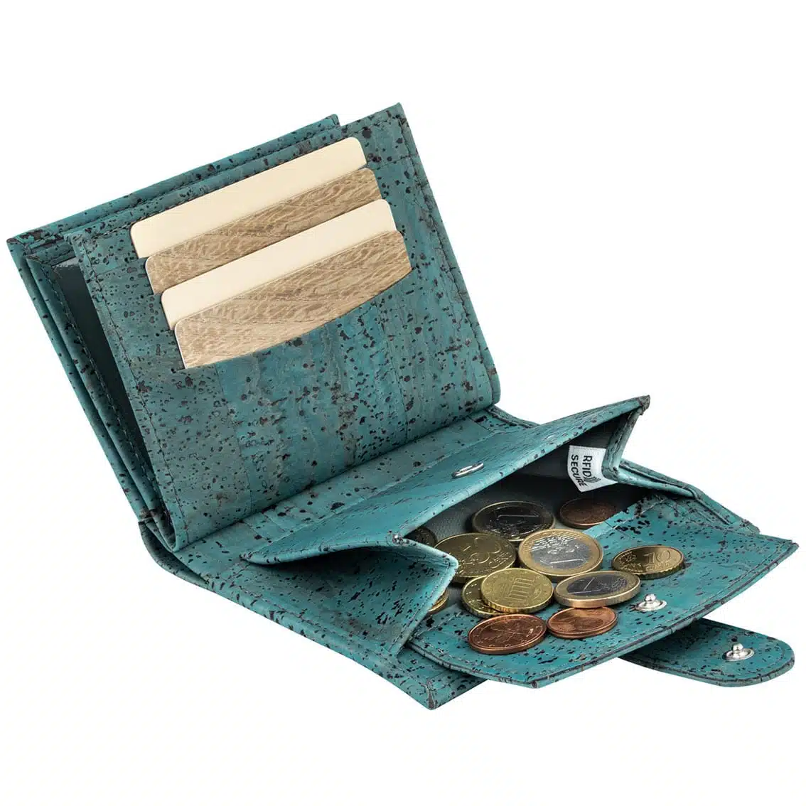 Geldbeutel «Classic» türkis – Bild 3