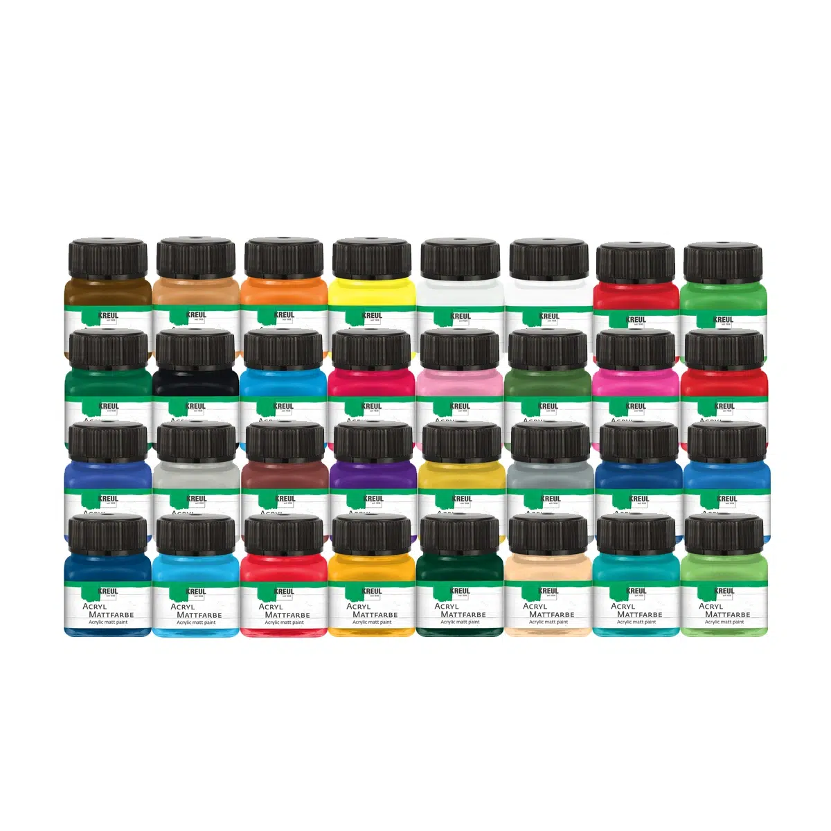 KREUL Acryl-Mattfarbe (32 Farbtöne)