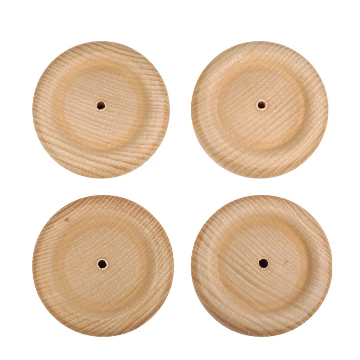 Holzräder profiliert 70 x 15 mm – Bild 2