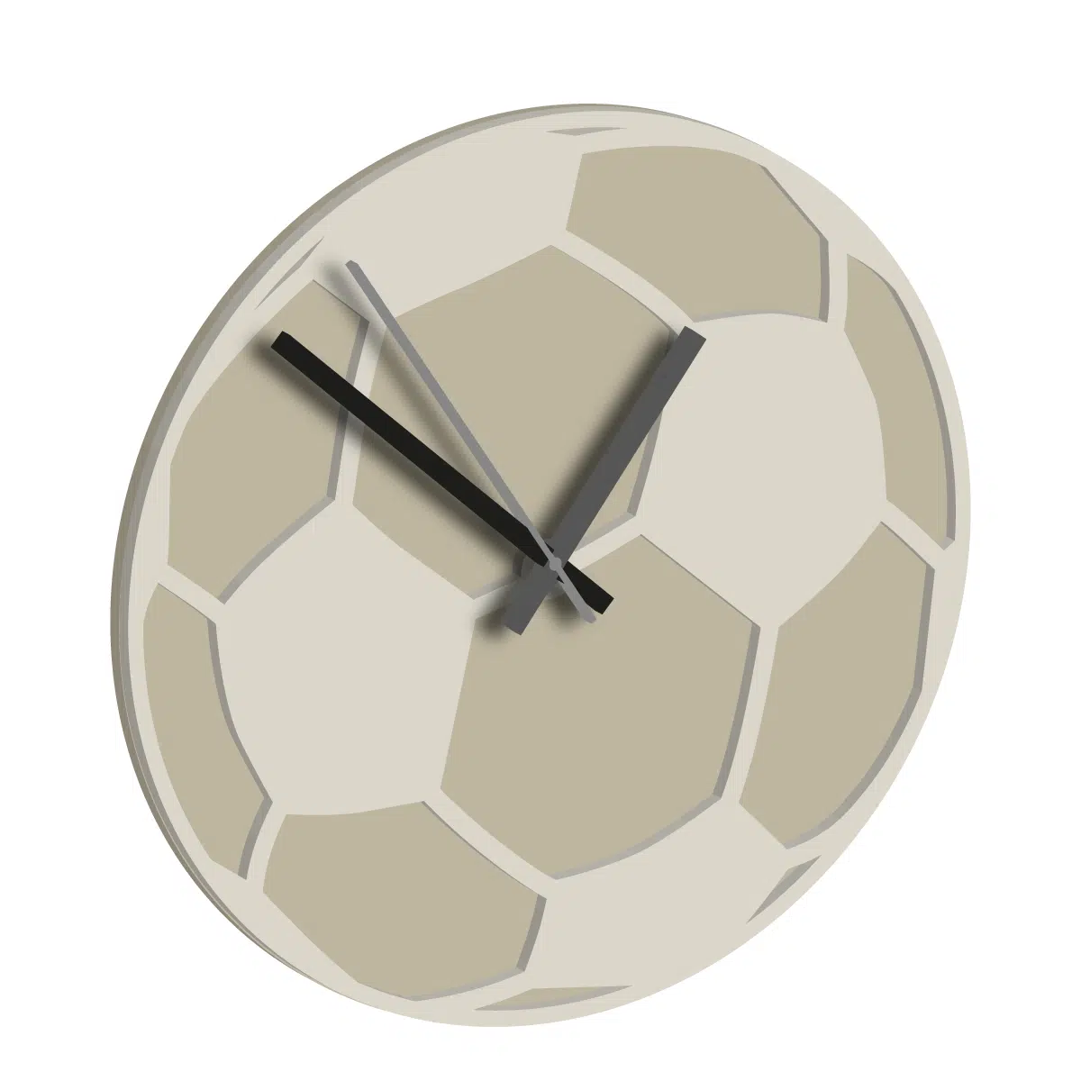 Wanduhr FUSSBALL